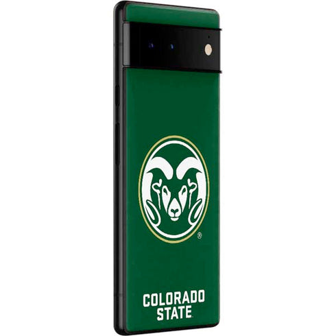 Colorado State University CSU Rams Logo Google Pixel 6 Skin